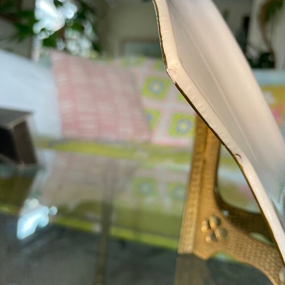 Vietri (Italy)Green Gold Star Accent Dessert Plate - Picture 11 of 16